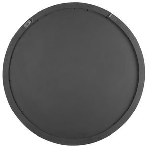 Specchio da parete in vetro argento ø 80 cm rotondo da appendere a parete