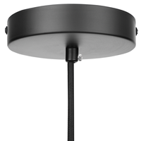 Lampada a Sospensione in Metallo Argento a forma di globo