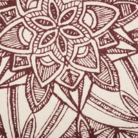 Tappeto Panna Cotone Tondo Orientale Soggiorno ø 120 cm stile moderno