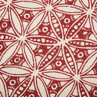 Tappeto tappetino Cotone Rosso stile Orientale Soggiorno ø 120 cm