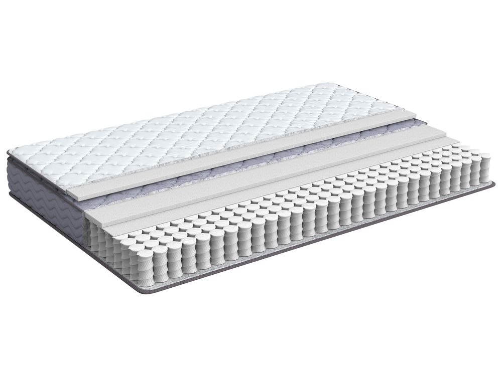 Materasso a molle di misura singola 90 x 200 cm in memory foam spesso e confortevole per la camera da letto