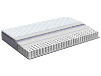 Materasso a molle 180 x 200 cm Memory Foam Camera da letto confortevole e spessa