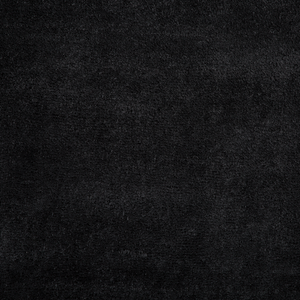 Tappeto shaggy in cotone Nero misto poliestere 80 x 150 cm soffice pelo lungo