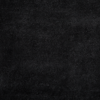 Tappeto Shaggy in cotone Nero misto poliestere 160 x 230 cm soffice pelo