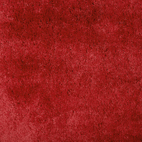 Tappeto shaggy in misto cotone e poliestere rosso 200 x 300 cm soffice pelo denso