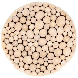 Comodino Leggero Legno Teak 35 x 35 x 40 cm Poggiapiedi Sgabello Rustico Moderno