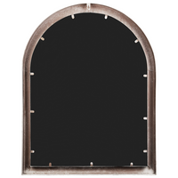 Specchio da parete Cornice in metallo beige 69 x 88 cm Dipinto tradizionale