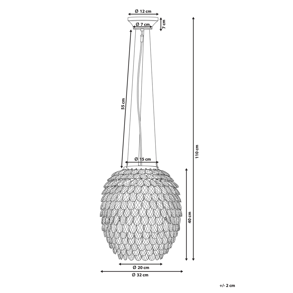 lampadario Argento Cristallo 110 cm Sospensione Luce Ambientale Glam