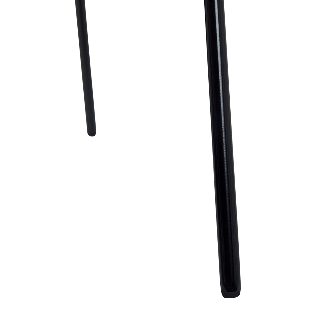 Poltrona Velluto Giallo Snelle Gambe in Metallo Nero Moderno Soggiorno Retrò