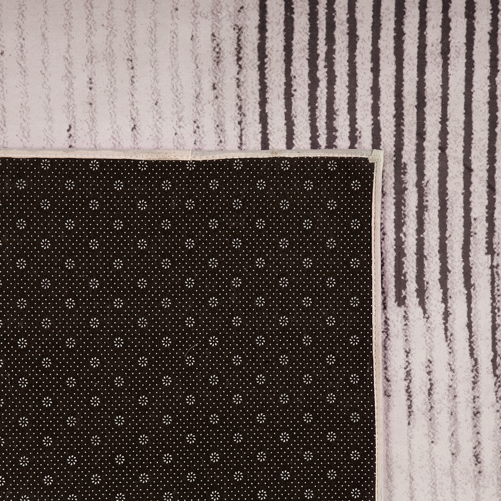 Tappeto rosa poliestere 160 x 230 cm a pelo corto motivo astratto