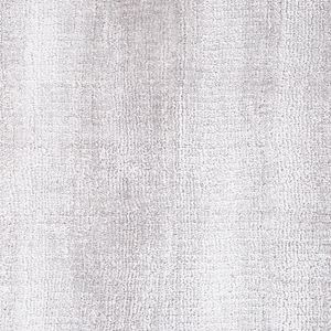 Tappeto in viscosa grigio chiaro 160 x 230 cm a pelo corto capitonné moderno