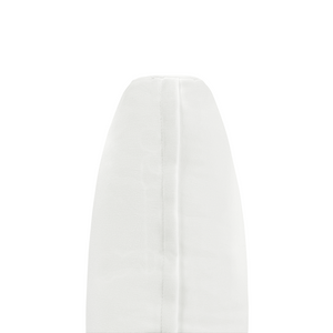 Set di fodere per cuscini per cuscini per sedile e schienale in tessuto di poliestere bianco sporco