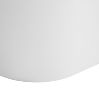 Bagno bianco con argento sanitario acrilico singolo 150 x 75 cm autoportante moderno