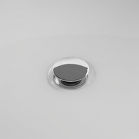 Bagno bianco con argento sanitario acrilico singolo 180 x 78 cm autoportante moderno