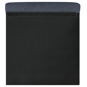 Divano a 3 posti in stile Chesterfield grigio scuro con schienale basso