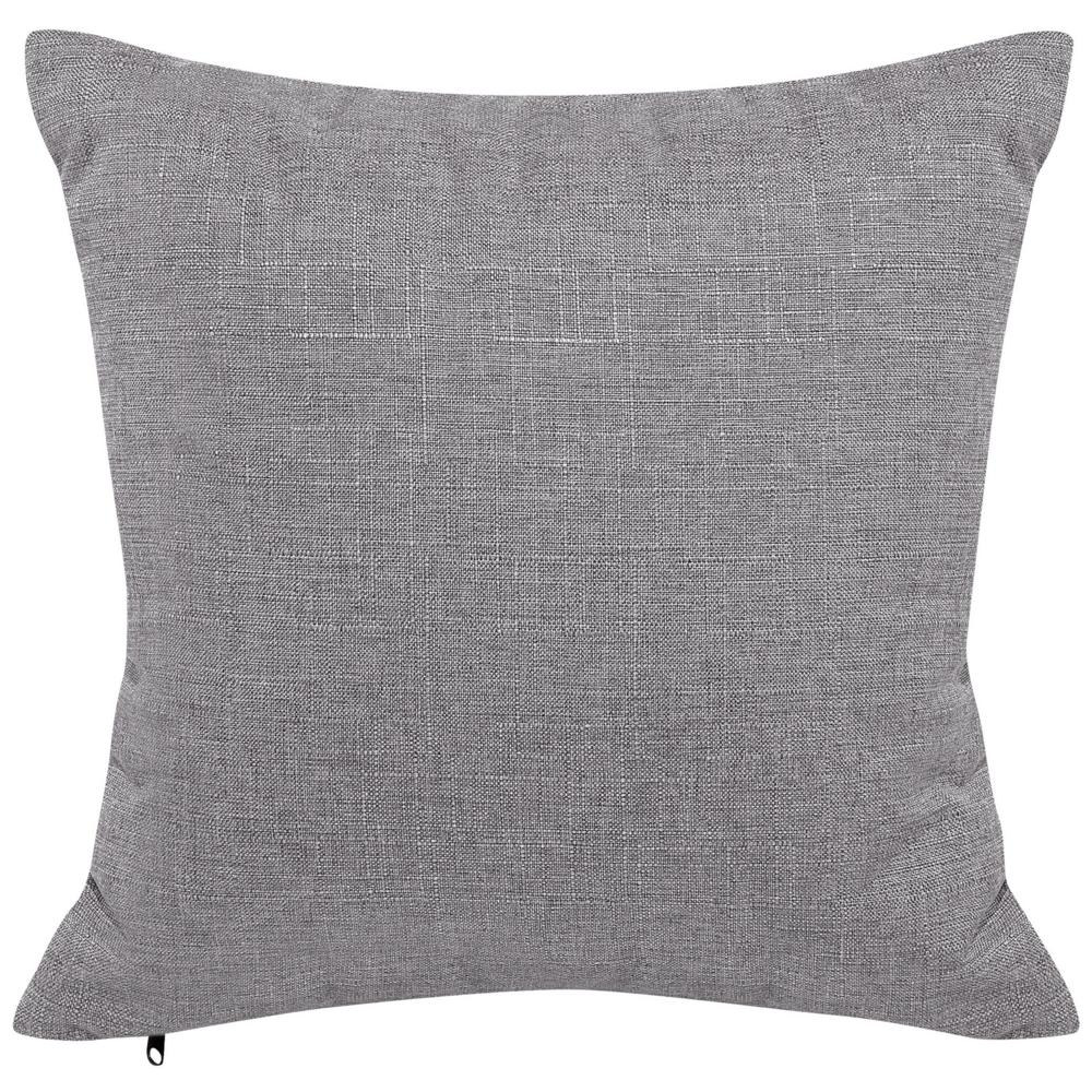 Divano a 3 posti in tessuto grigio stile Chesterfield con schienale basso