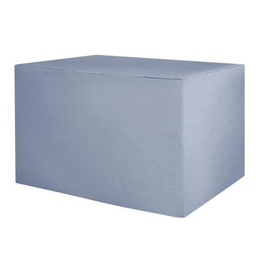 Copertura per mobili da giardino Copertura antipioggia in PVC grigio poliestere 210 x 150 x 90 cm