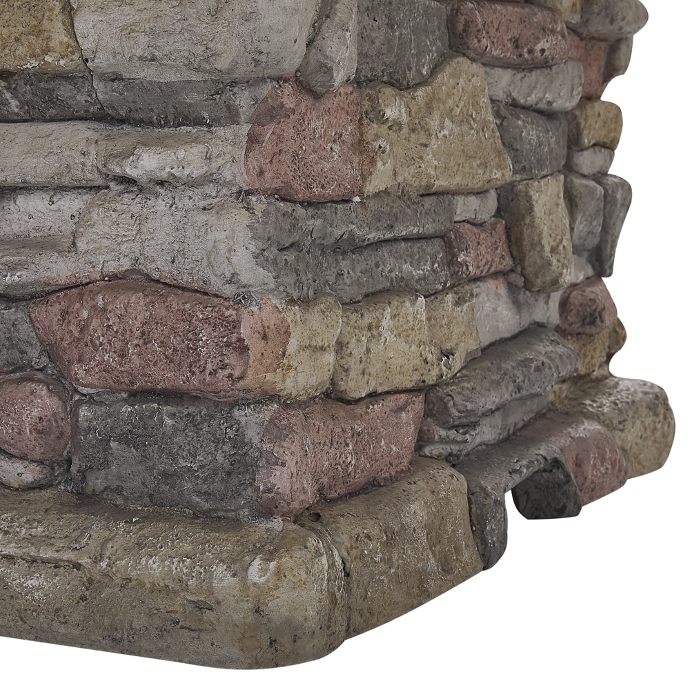 Riscaldatore per braciere grigio Nero con copertura in rete quadrata per esterni