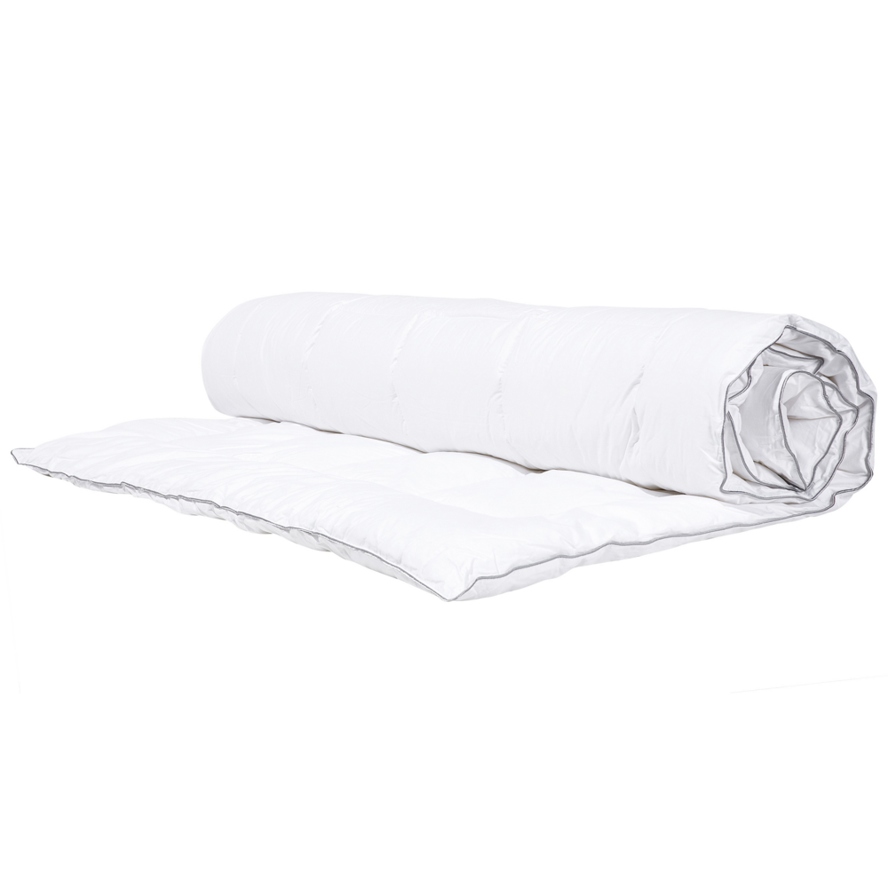 Piumino in cotone e poliestere imbottitura 135 x 200 cm per chi soffre di allergie