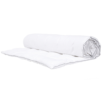 Piumino in cotone e poliestere imbottitura 135 x 200 cm per chi soffre di allergie