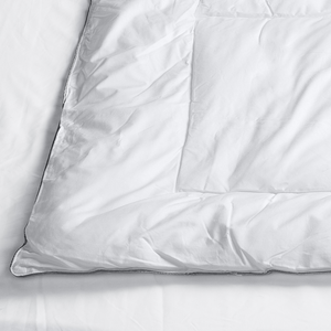 Piumino in cotone e poliestere imbottitura 135 x 200 cm per chi soffre di allergie