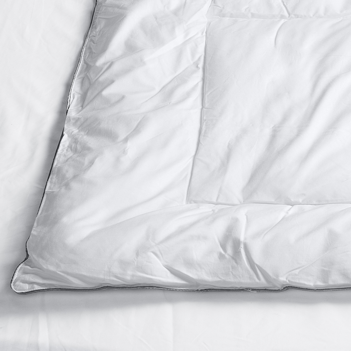 Piumino in cotone e poliestere imbottitura 135 x 200 cm per chi soffre di allergie