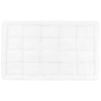 Piumino in microfibra di poliestere imbottitura 135 x 200 cm per chi soffre di allergie