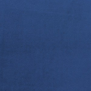 Divano Letto Rivestimento in Velluto Blu Navy 3 Posti Meccanismo Click Clack Braccioli Regolabili