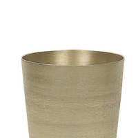 Vaso di fiori in metallo dorato 31 cm decorativo impermeabile moderno soggiorno glamour pezzo