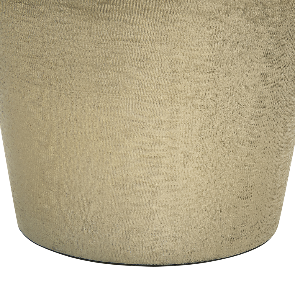 Vaso di fiori in metallo dorato 31 cm decorativo impermeabile moderno soggiorno glamour pezzo