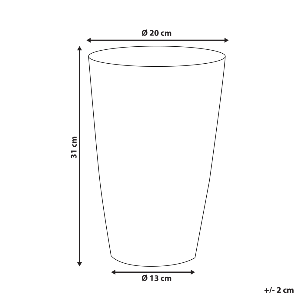 Vaso di fiori in metallo dorato 31 cm decorativo impermeabile moderno soggiorno glamour pezzo