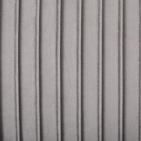 Panca Grigio Velluto Imbottito Gambe In Metallo dorato 118 cm Glamour Soggiorno Camera Da Letto Corridoio