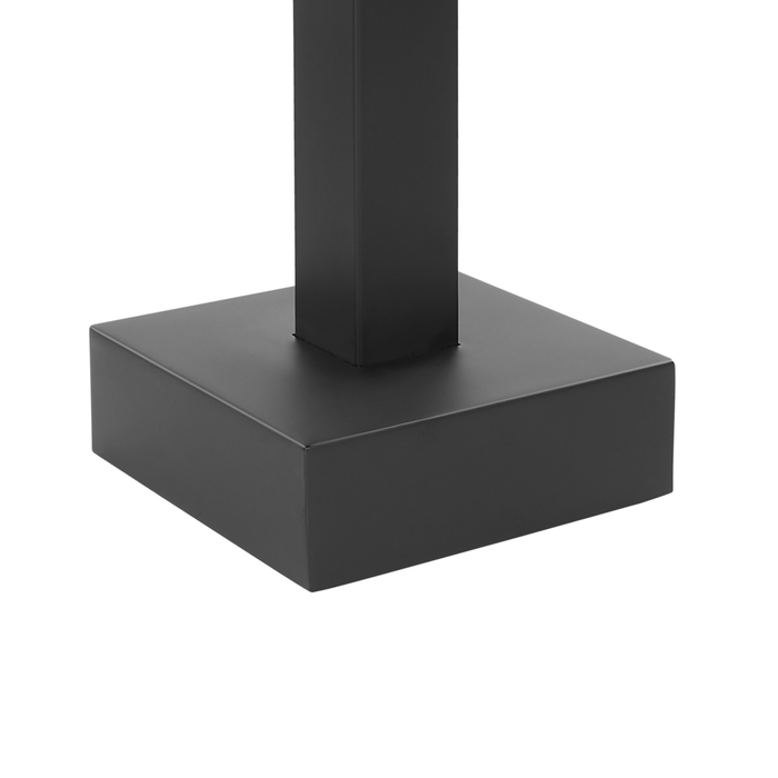 Miscelatore vasca da bagno di colore Nero Opaco cromato freestanding stile moderno