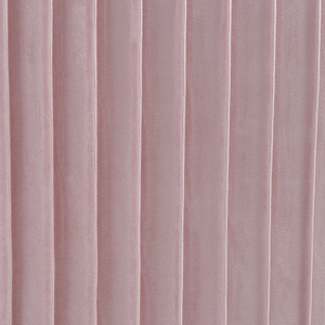 Poltrona Velluto Rosa Braccioli Incassati Gambe In Legno Retrò