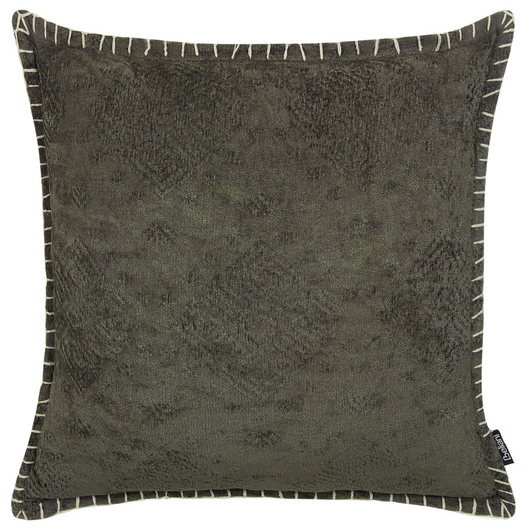 Set di 2 cuscini decorativi grigio motivo geometrico 45 x 45 cm accessori decorativi vintage glamour invecchiati