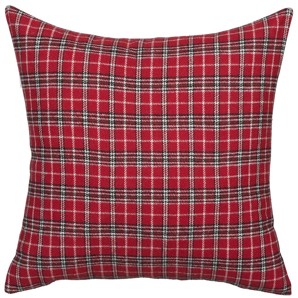 Set di 2 cuscini decorativi con stampa renna rossa 45 x 45 cm Modern Decor Accessori Natale