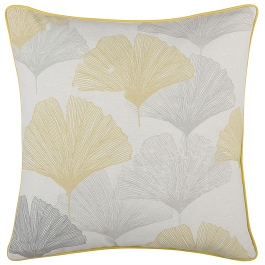 Set di 2 cuscini decorativi motivo a foglie Multicolore 45 x 45 cm con stampa floreale Accessori per arredamento moderno retrò