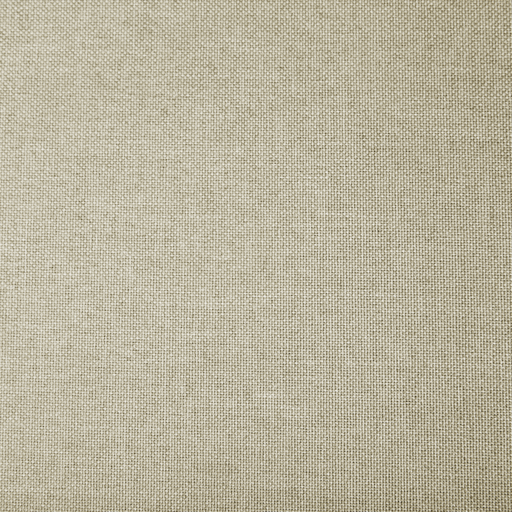 Pouf Poggiapiedi Tessuto Beige Imbottito Quadrato Minimalista Moderno