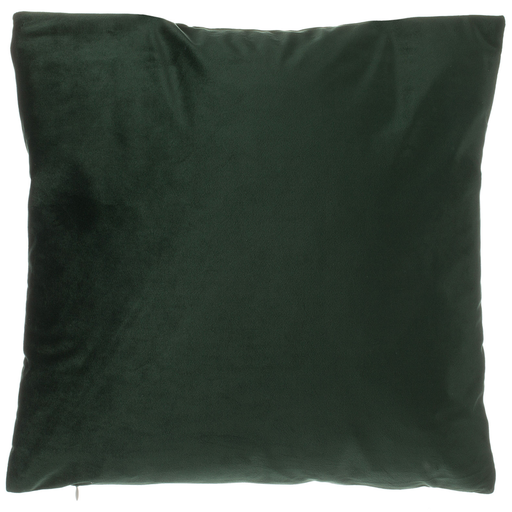 Set di 2 cuscini decorativi con motivo foglia di velluto verde 45 x 45 cm Accessori decorativi con stampa in lamina dorato