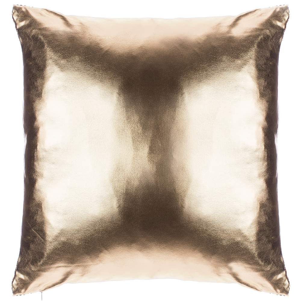 Set di 2 cuscini decorativi con paillettes dorate 45 x 45 cm Glitter