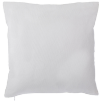 Set di 2 cuscini decorativi bianchi con stampa di foglie di palma in cotone verde 45 x 45 cm motivo floreale arredamento retrò accessori