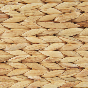 Vaso per piante Beige Giacinto d'acqua Intreccio Rettangolare 80 x 20 cm Sintetico con fori di scolo