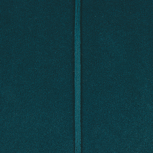 Set di 2 pouf ad incastro sedile blu rivestimento in velluto di poliestere rivestimento in ferro dorato base in ferro dorato design moderno