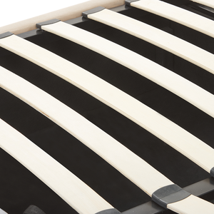 Letto con contenitore in velluto beige imbottito con testiera alta 18 m Super King Size