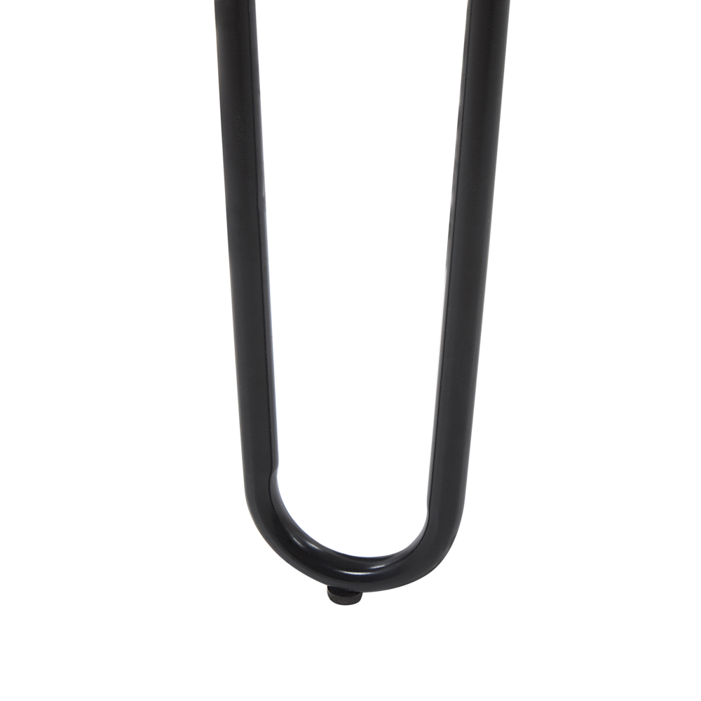 Set da pranzo Top impiallacciato marmo grigio e Nero 2 panche 4 posti industriale