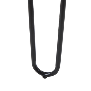 Set da pranzo Top impiallacciato marmo grigio e Nero 2 panche 4 posti industriale