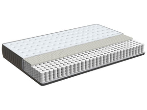 Materasso a molle insacchettate 80 x 200 cm rigido con lattice