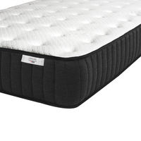 Materasso a molle insacchettate matrimoniale 140 x 200 cm rigido con lattice