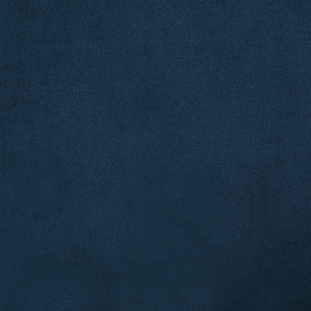 Chaise longue Velluto Blu Marino Rivestimento Gambe In Metallo dorato versione sinistra