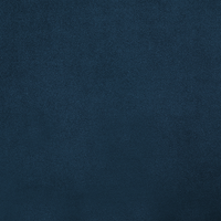 Chaise longue Velluto Blu Marino Rivestimento Gambe In Metallo dorato versione sinistra